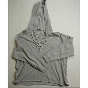 Aerie supersoft Sweatshirt hoodie, XS, Gray, NEW